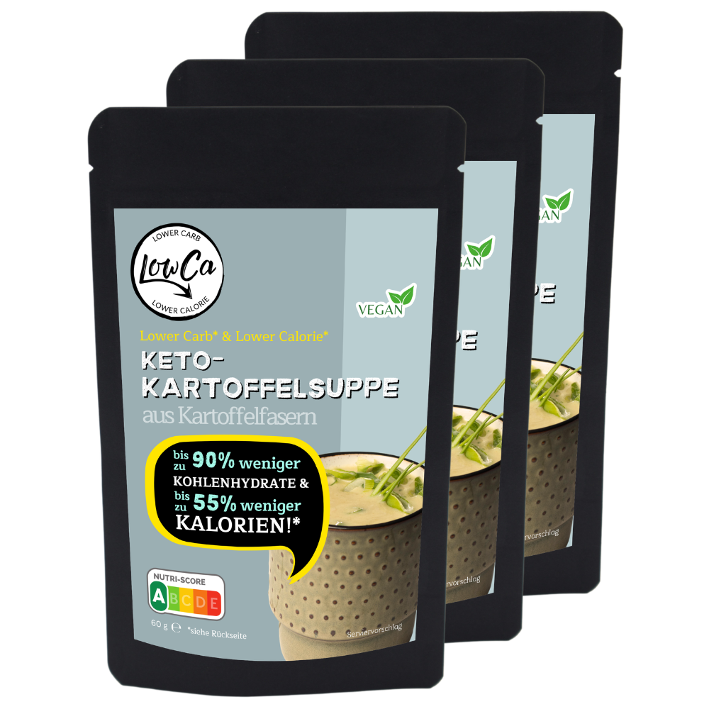Keto Kartoffelsuppe 3 Portionen