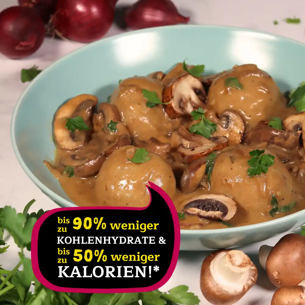 Keto Klöße Low Carb Beilage