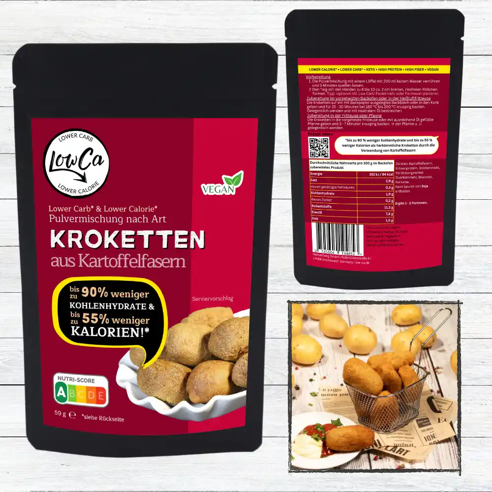 Low Carb Kroketten aus Probierbox