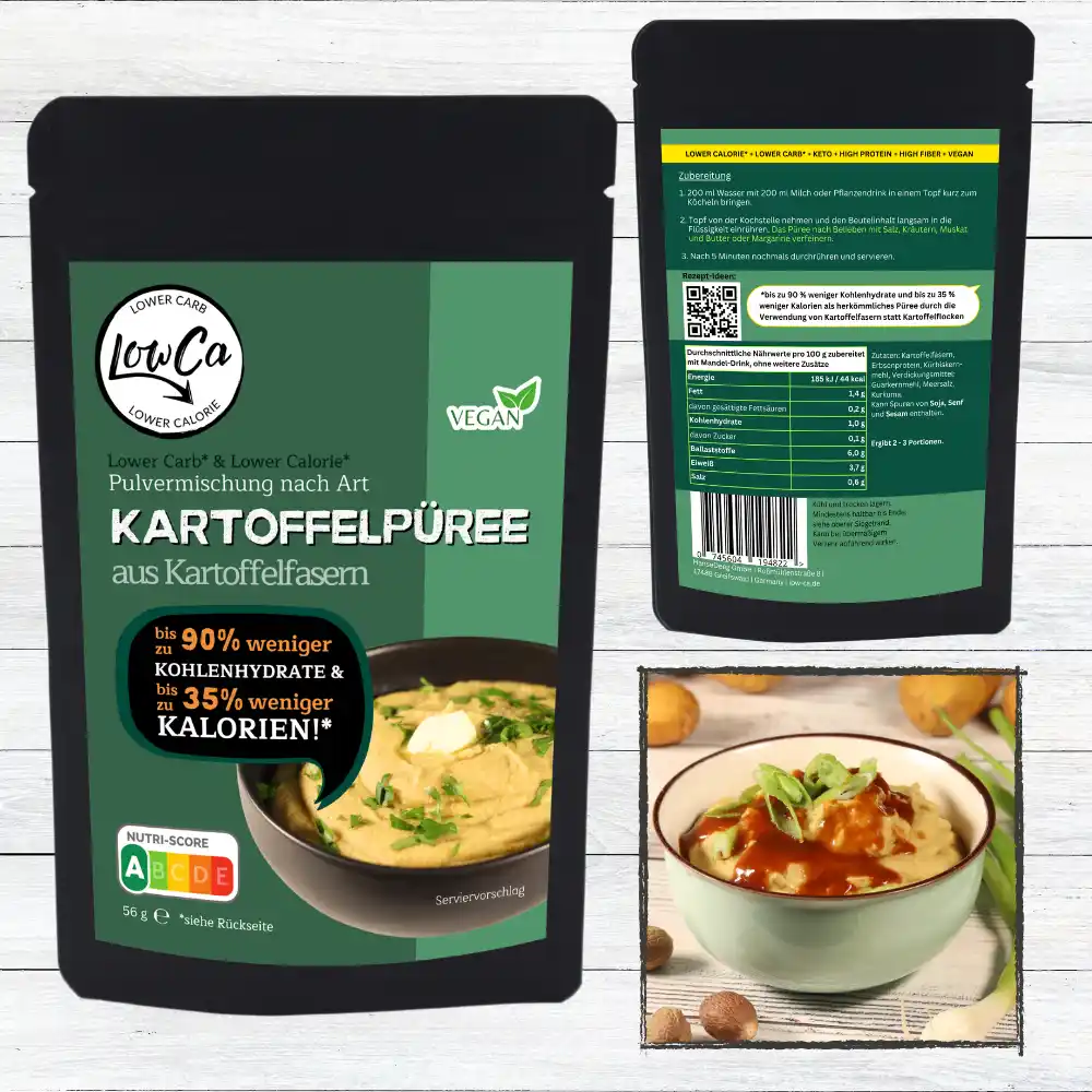 Low Carb Kartoffelpüree aus Probierbox