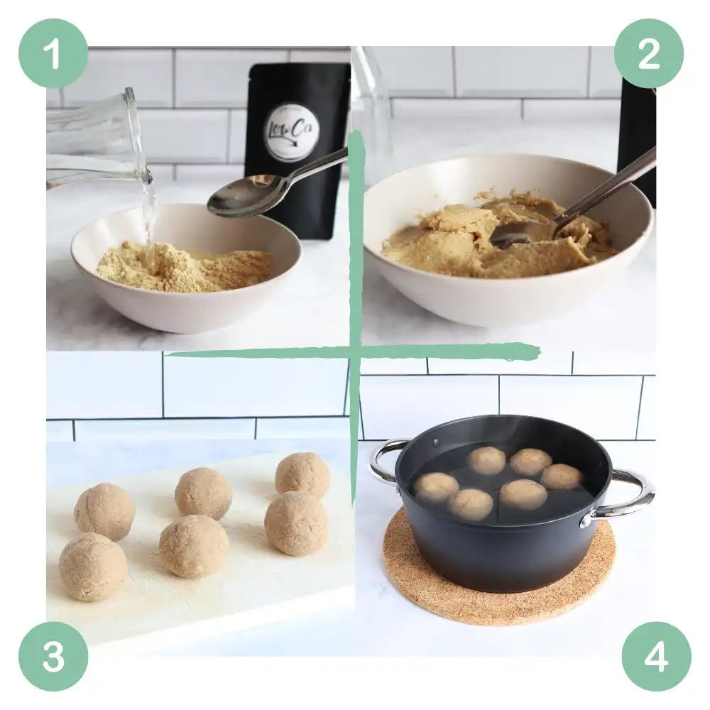 Low Carb Beilage Klöße zu Fleisch