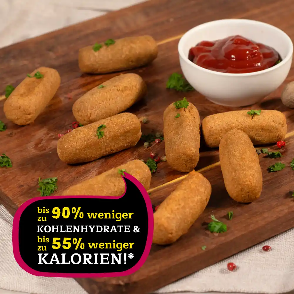 Keto Kroketten knusprige Beilage