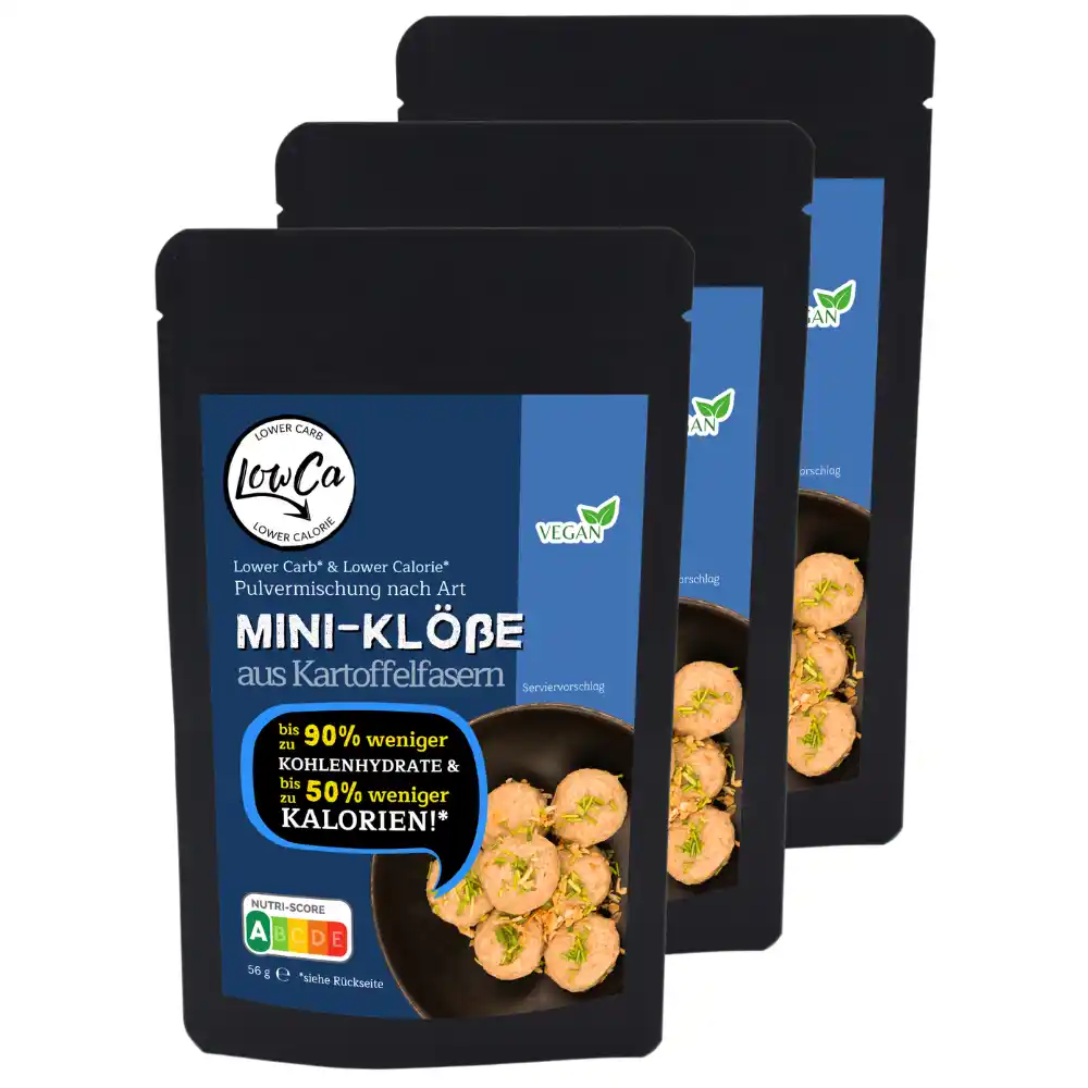 Low Carb Klöße 3 Portionen