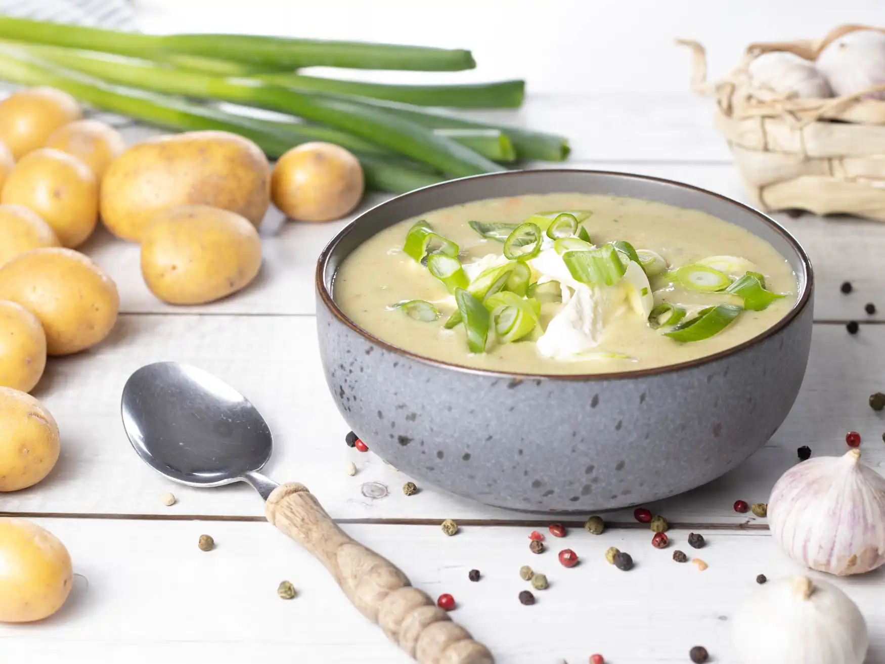 Keto Kartoffelsuppe cremig