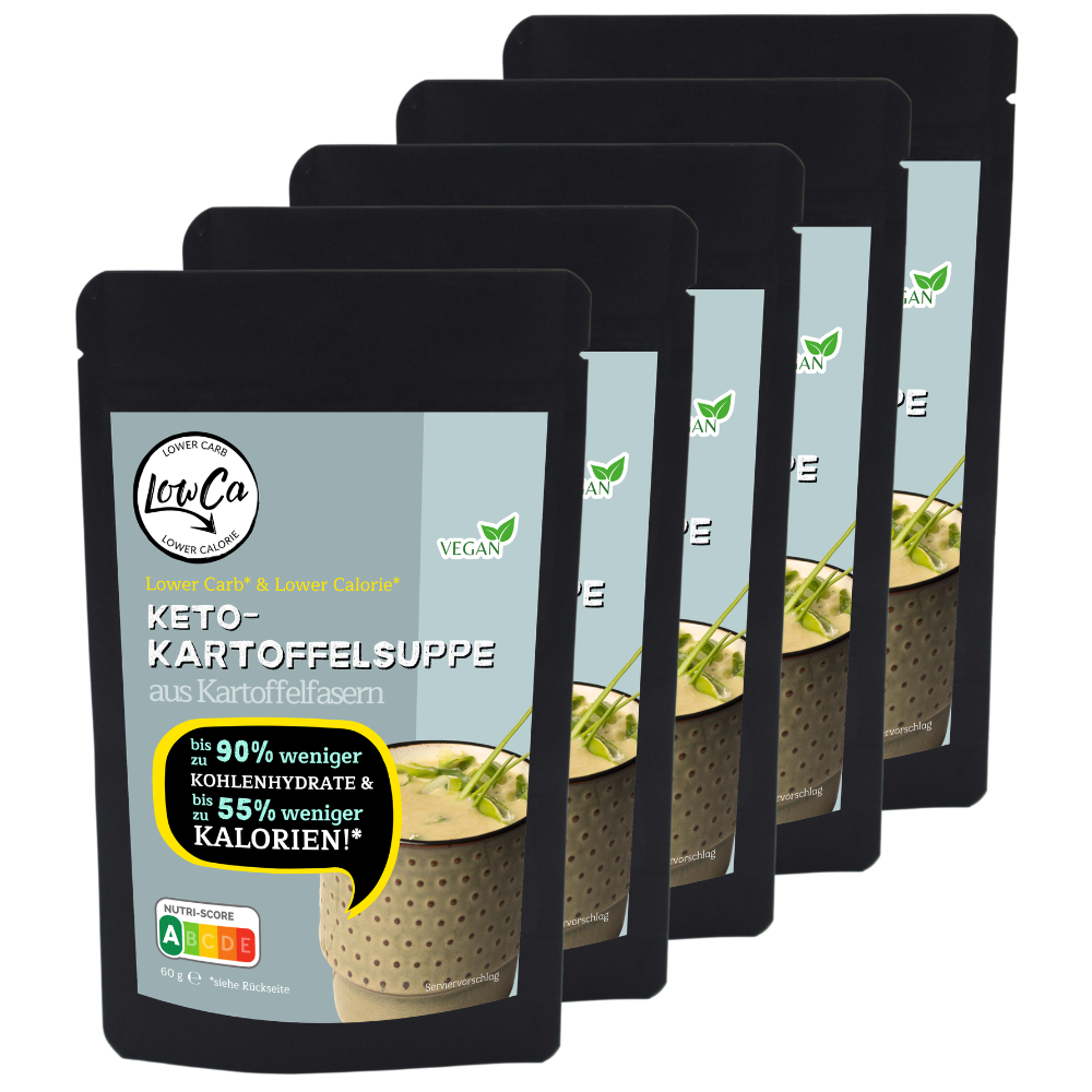 Keto Kartoffelsuppe 5 Portionen