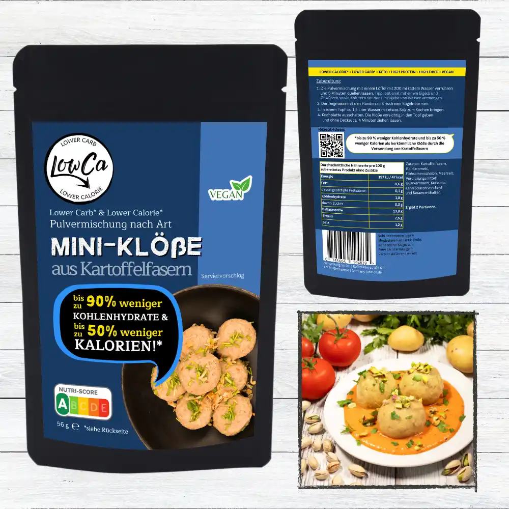 Low Carb Klöße aus Probierbox