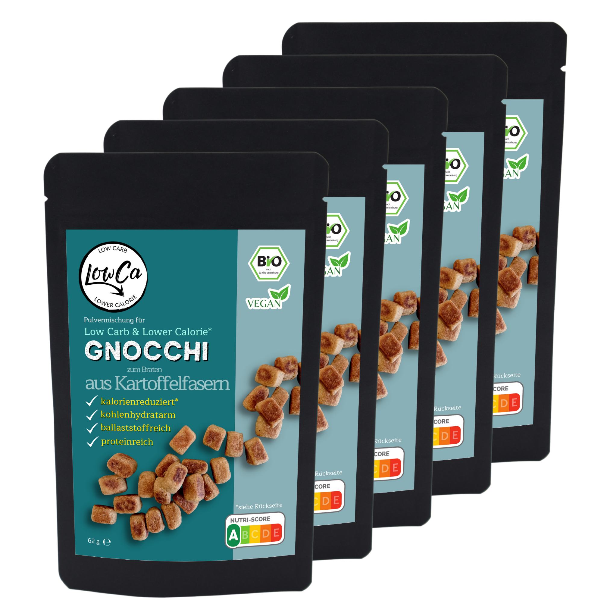 low carb kalorienarm gnocchi rezepte sparpaket fix