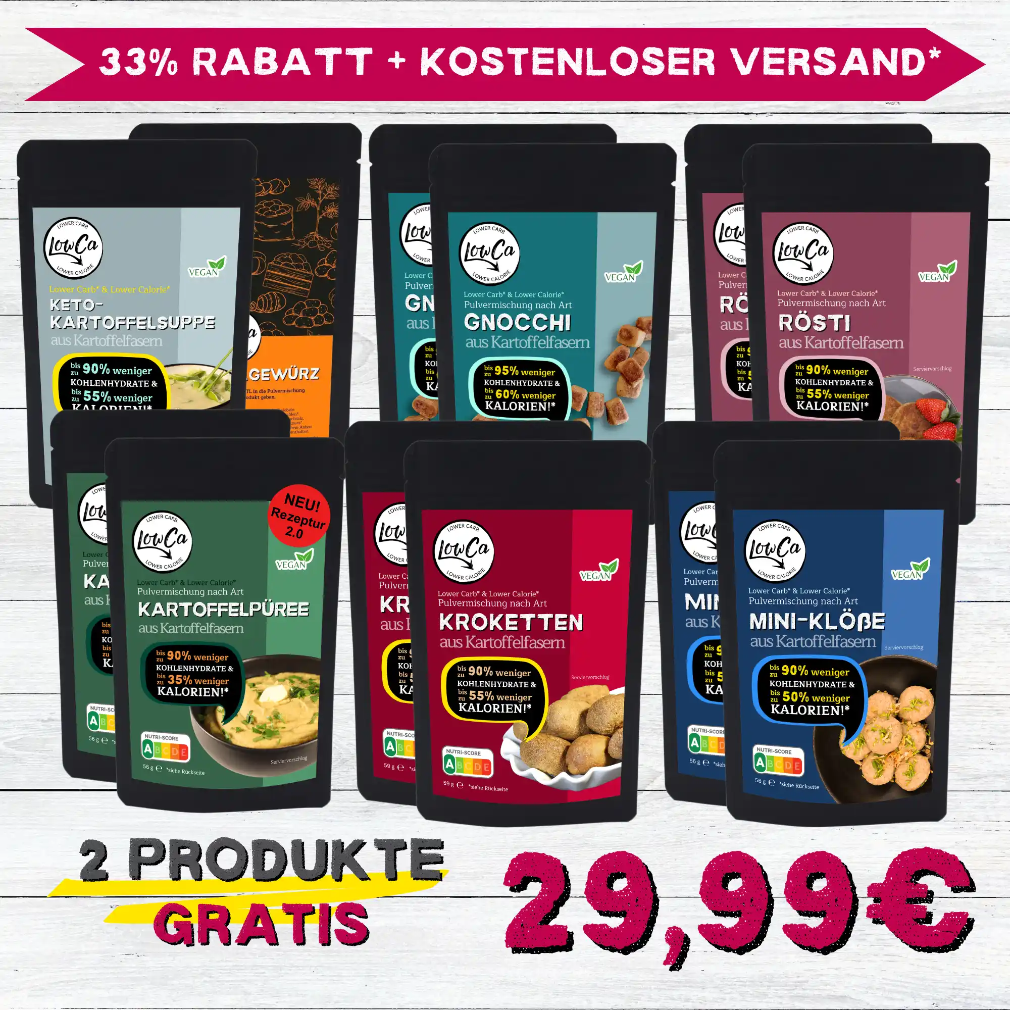 große PROBIERBOX mit 33% Rabatt